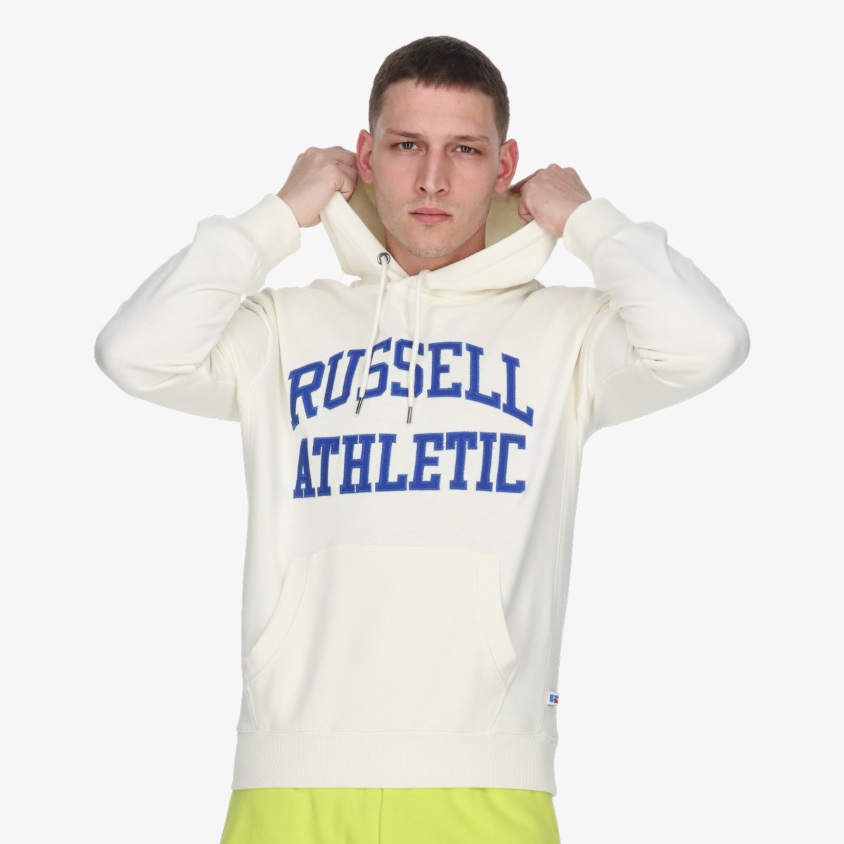 Sweat Russell Athletic Iconic Hoody Sweatshirt Cinza de Homem, E36061-091